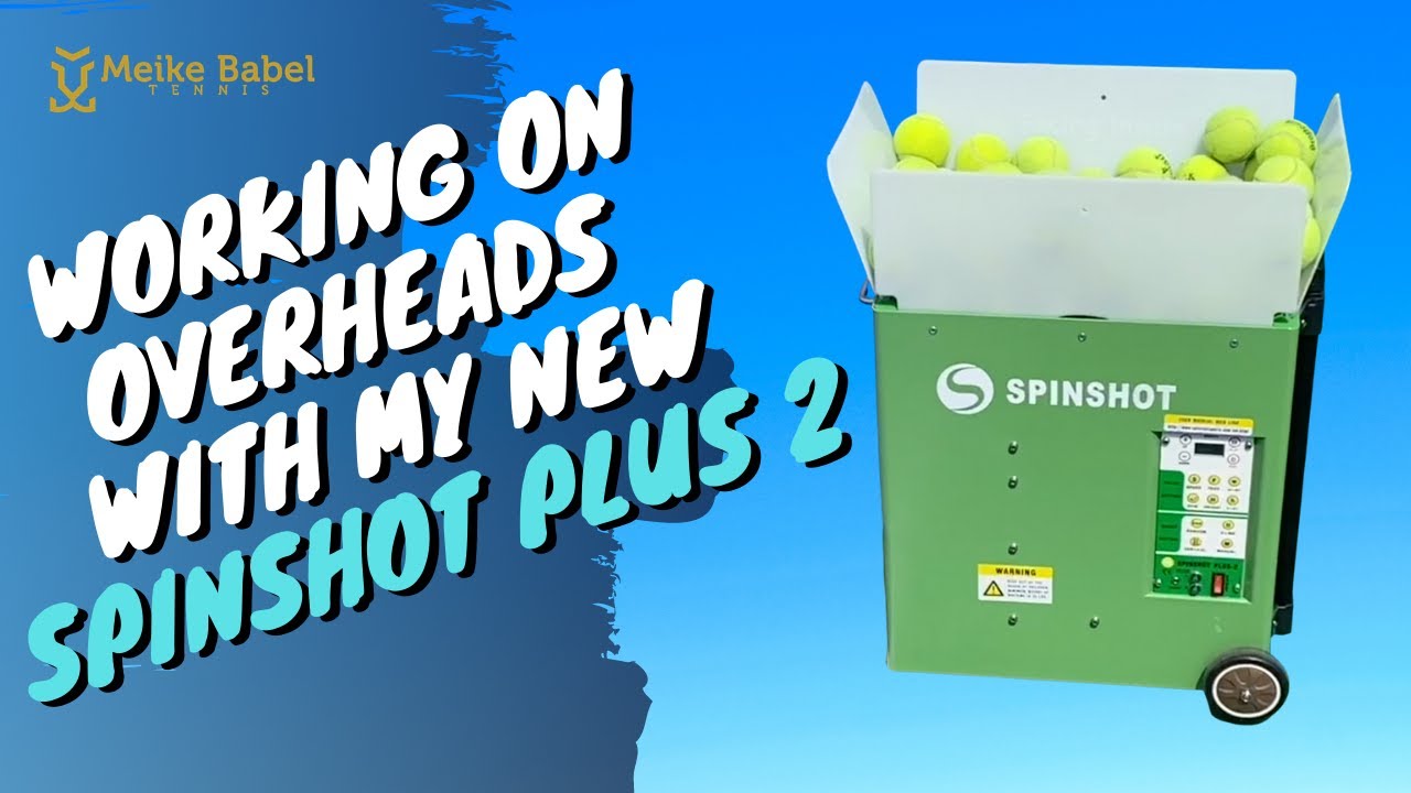 Testing out my new Spinshot Ballmachine Plus 2
