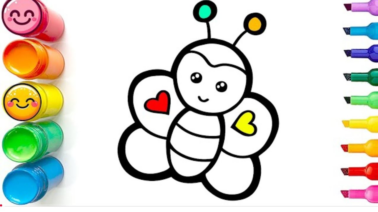 How To Draw an Easy Cute Butterfly 🦋 | Simple Butterfly Drawing Step by Step