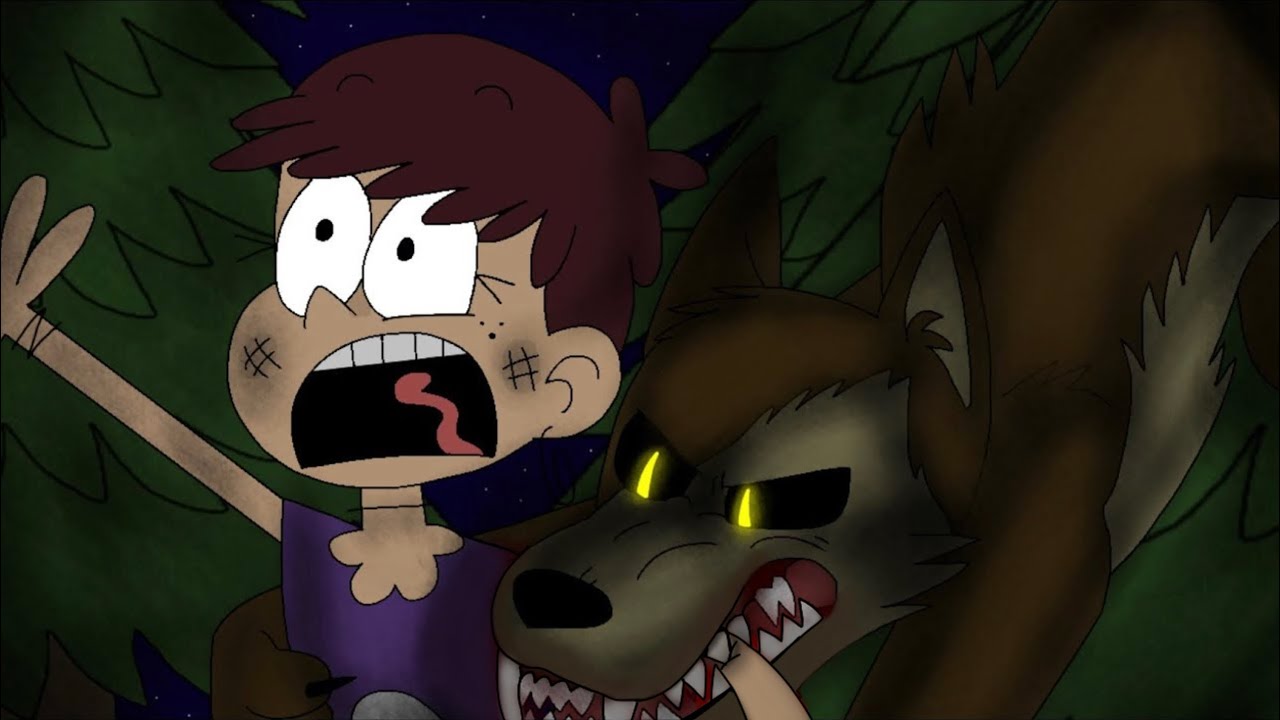 Luna & Sam get attacked by a Wolf! “Loud House” Part 1
