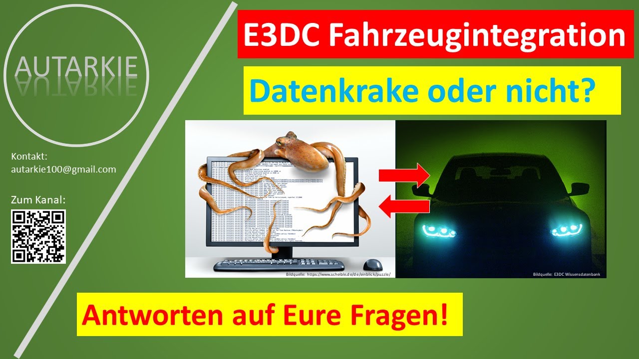 Letztes Video 2025! E3DC Fahrzeugintegration = Datenkrake? - Folge 487 #4k
