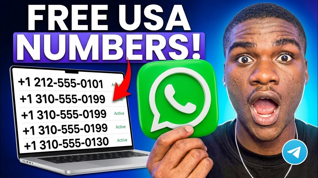 Это приложение дало мне бесплатный номер США для WhatsApp и Telegram | Как получить бесплатный но...