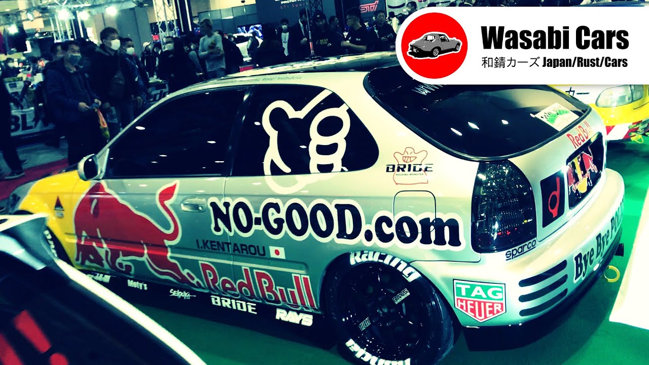 Osaka Auto Messe - Kanjo Loop Civics, Raw Carbon Super GT, Funky Kei Trucks