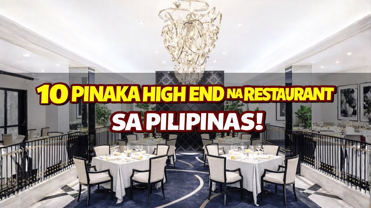MGA PINAKA SOSYAL NA RESTAURANT SA PILIPINAS!