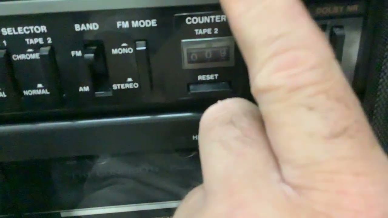 Fisher PH-W805 boombox.