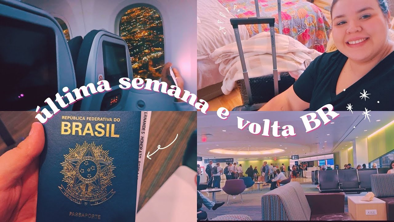 VLOG: ÚLTIMA SEMANA NOS EUA I Cheguei Brasil