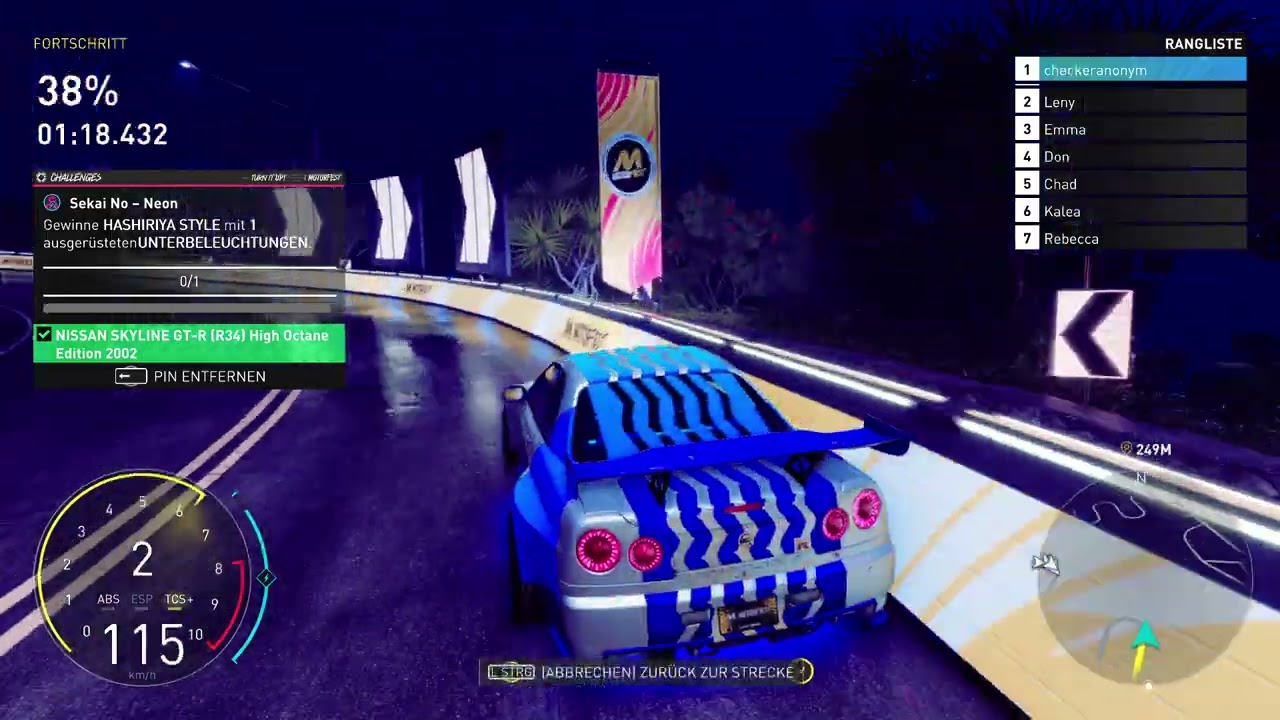The Crew Motorfest Challenge  Sekai No - Neon