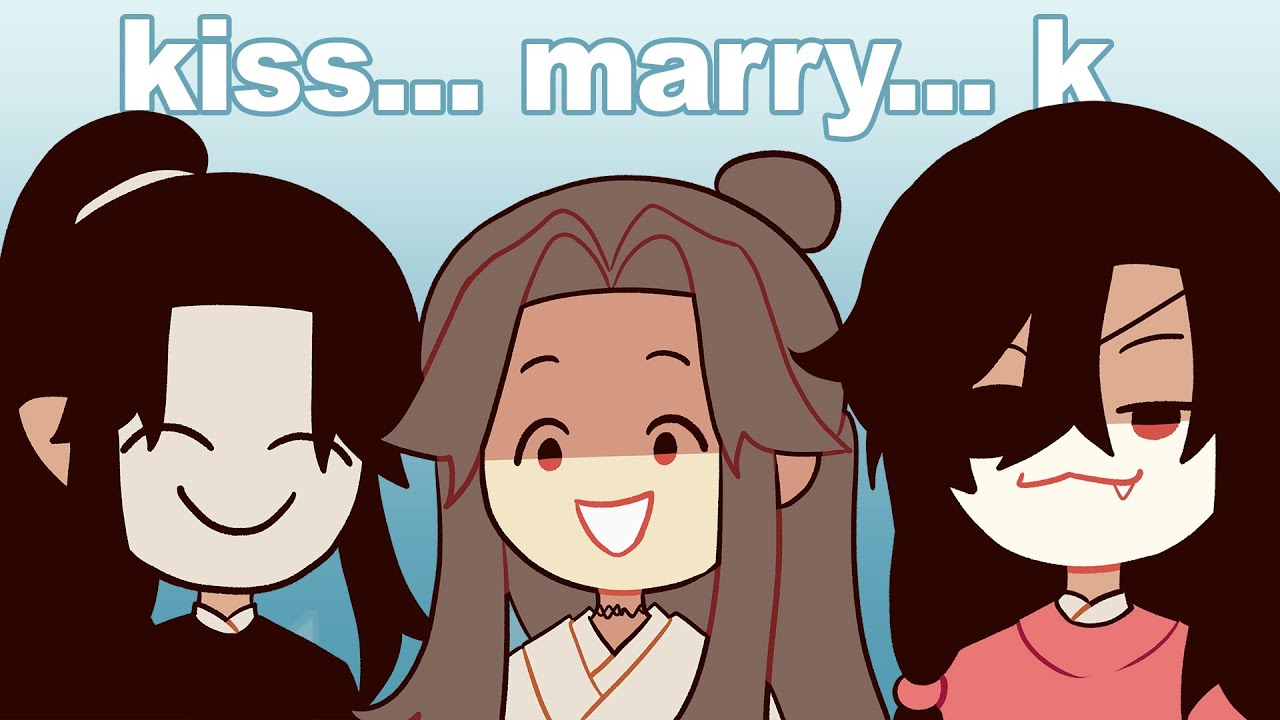Kiss Marry K*LL TGCF Characters with 