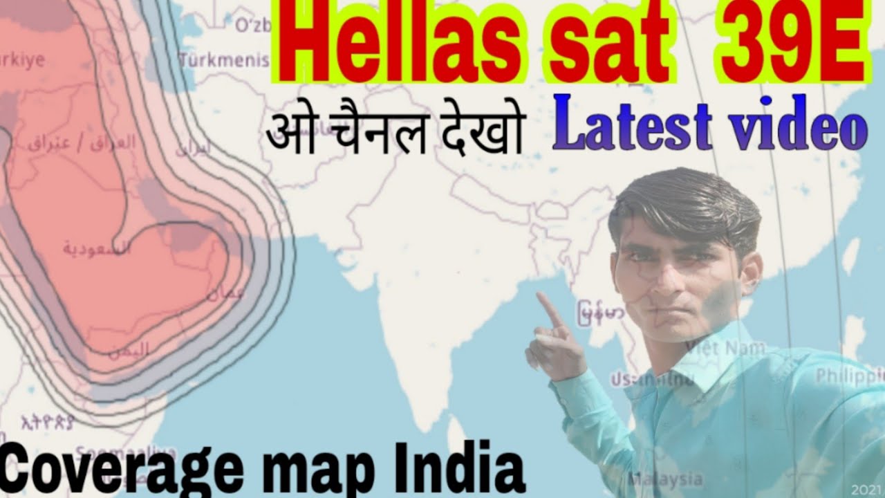 Hellassat 3/4 at 39E Coverage map, Hellassat 3 @39&deg;E Coverage map 2021, Latest video 2021, mbfeedish