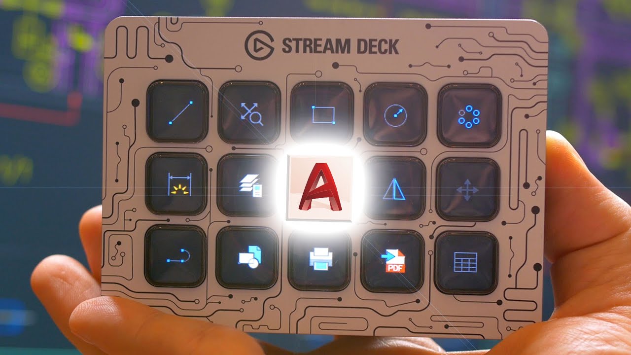 Я не ожидал, что всё будет работать ТАК ХОРОШО! Elgato Stream Deck с AutoCAD