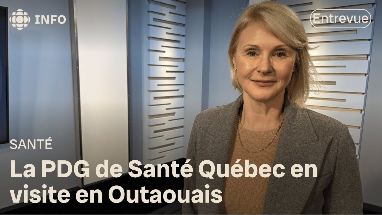 La PDG de Santé Québec, Geneviève Biron, de passage en Outaouais