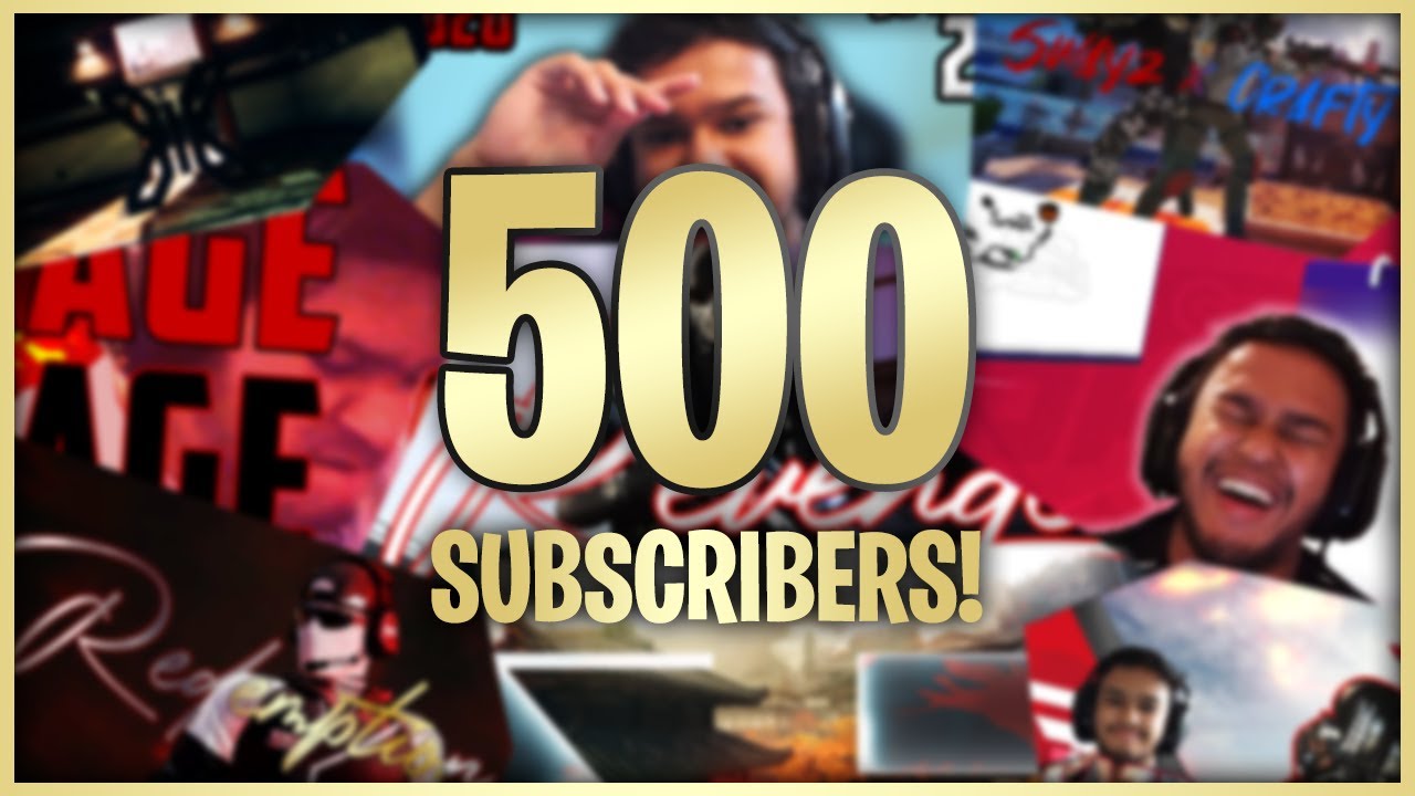 500 SUBSCRIBERS SPECIAL MONTAGE! *THANK YOU!*