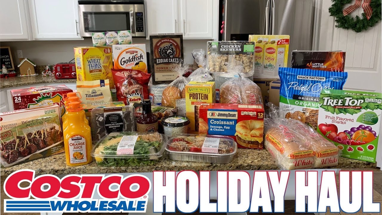 PRE CHRISTMAS COSTCO HAUL | COSTCO HOLIDAY GROCERY SHOPPING