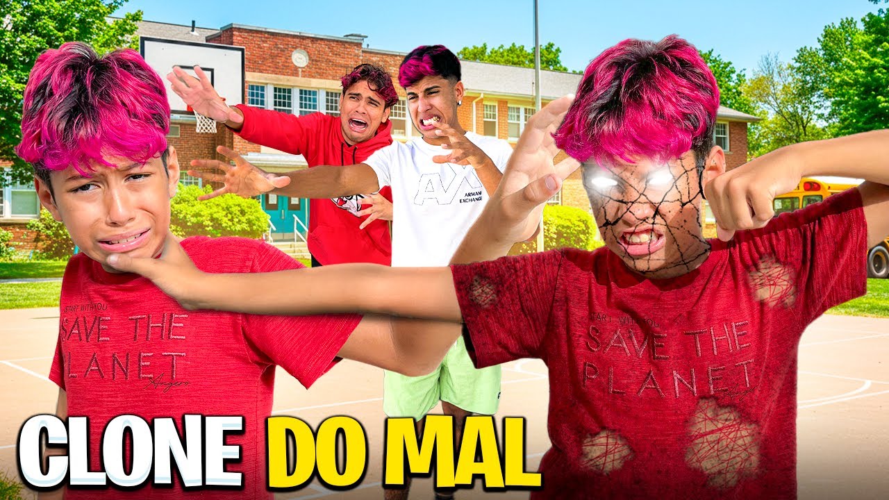 O CLONE DO MAL VOLTOU E BATEU MUITO NO RICHARD 😱 *Robson Abreu e Richard Abreu