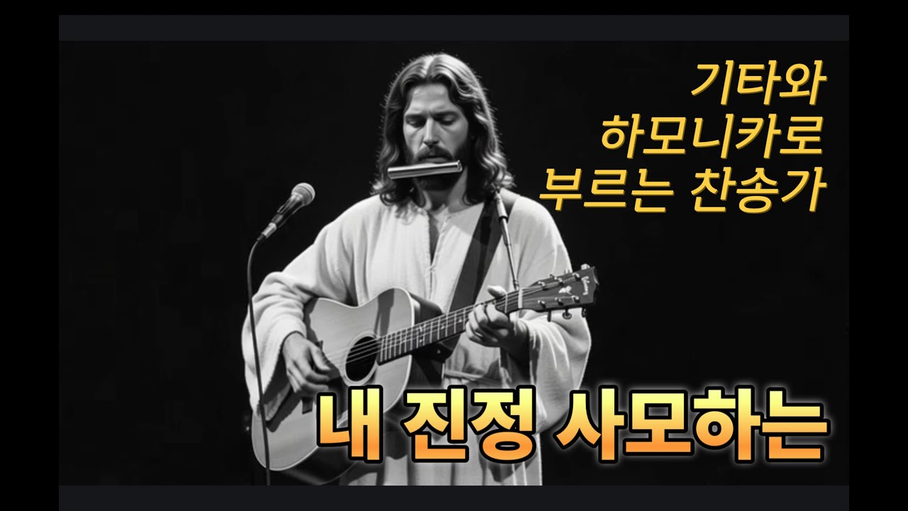 내 진정 사모하는 - 기타와 하모니카로 부르는 찬송가
