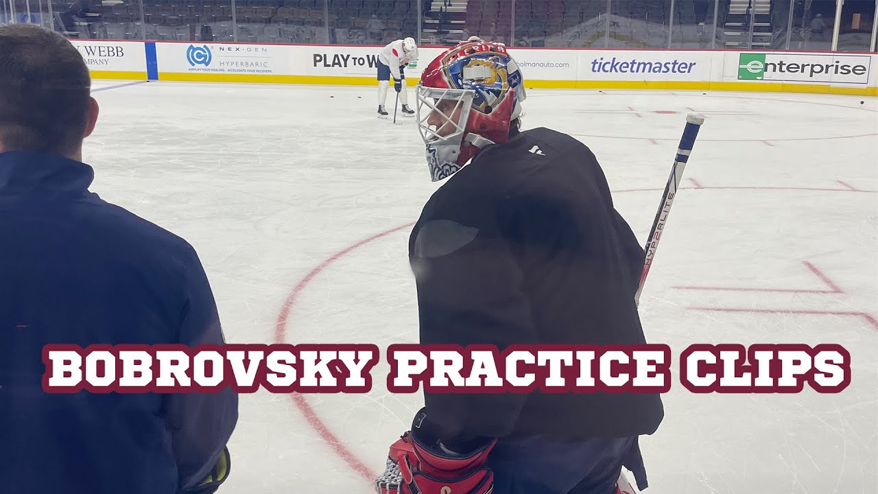 Sergei Bobrovsky and Florida Panthers Morning Skate Practice Clips