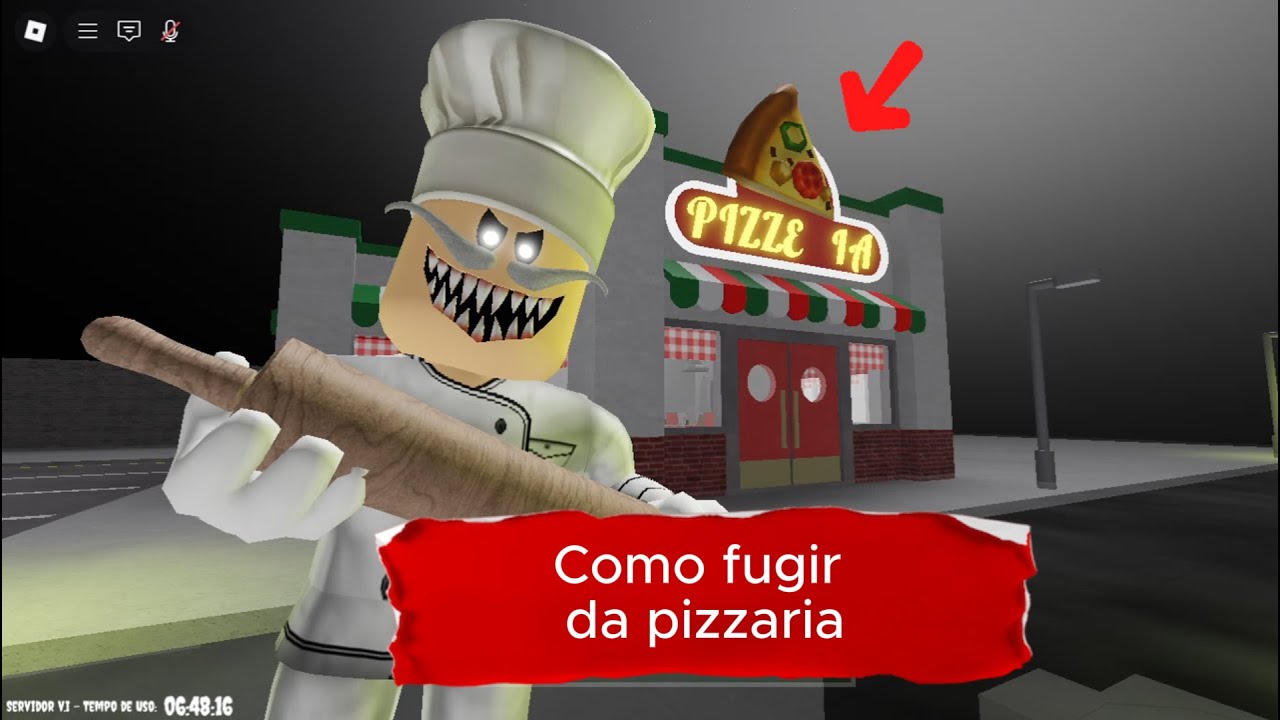 FUGINDO DA PIZZARIA