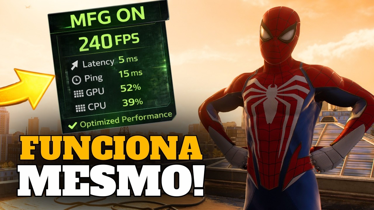 A AMD NÃO FEZ… MAS OS MODDERs FIZERAM! MFG x4 FUNCIONANDO!