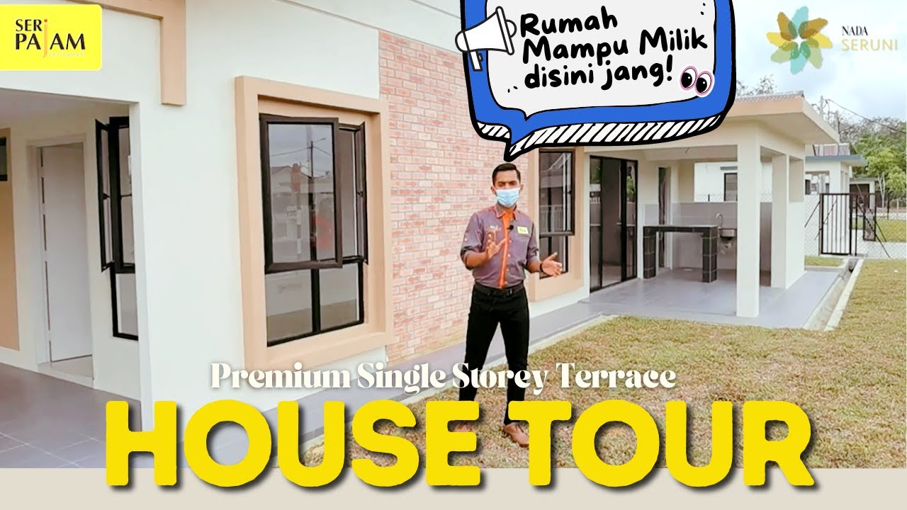 Nada Seruni : Premium Single Storey Terrace House Tour