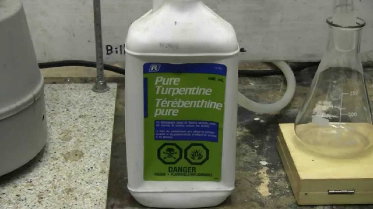 Distillation Of Turpentine For Pinenes