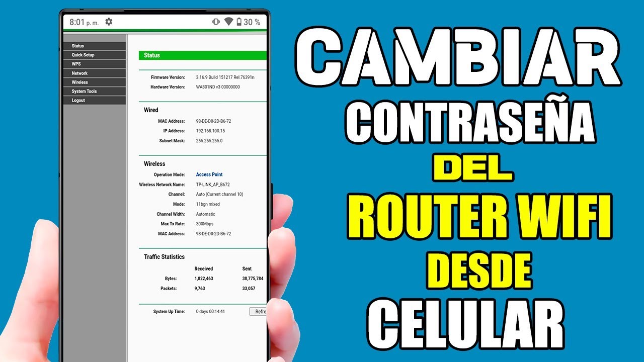 Como cambiar la Contraseña de mi WIFI/ROUTER desde el Celular - Método 2026 ✅