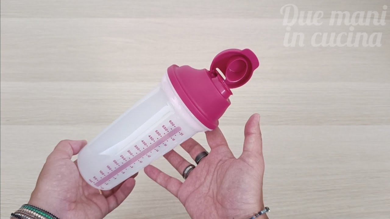 Magic Mixer 600 ml Mezclador Frische-Mix Twist & Shake It All-in-One Shaker Ez Shaker Tupperware