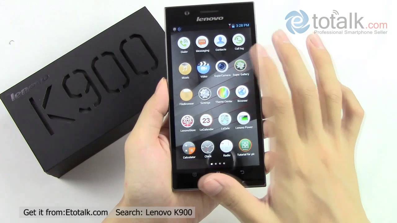 Lenovo K900 2G/16G Android4.2 Intel Dual Core 2.0GHz 5.5 Inch Full HD 13.0MP Single Sim