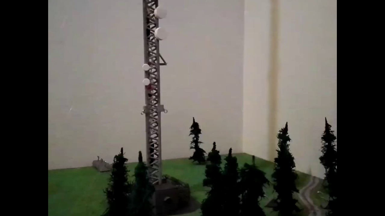 Tv mast Modellbygge