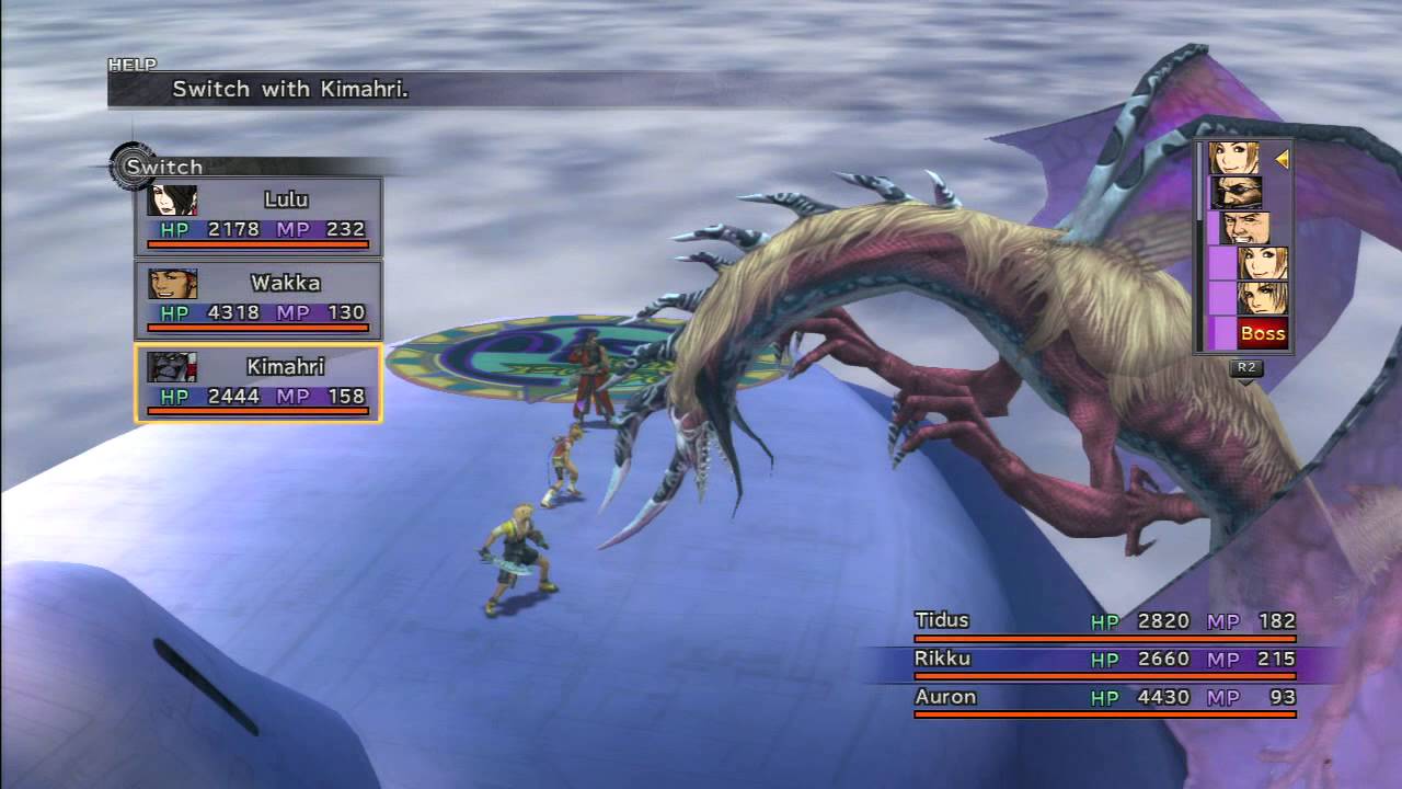 Final Fantasy X Remaster - Guardian Wyrm: Evrae