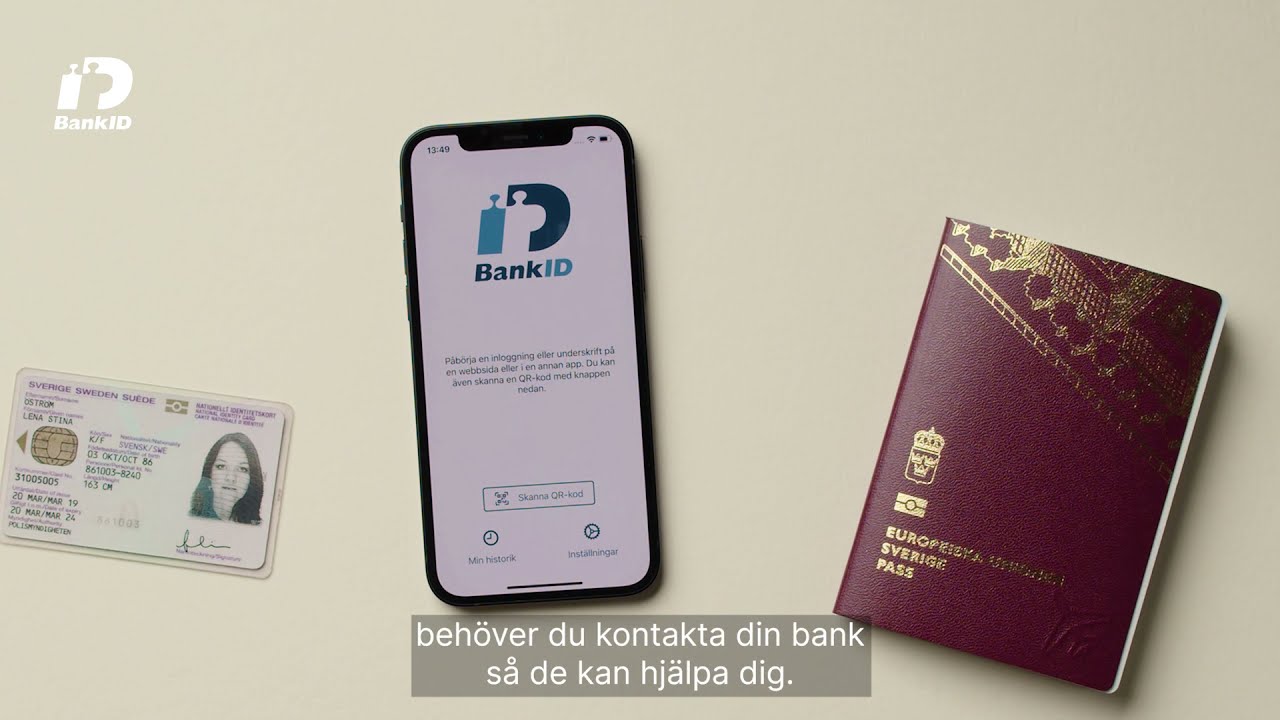 ID-kontroll vid utgivning av Mobilt BankID