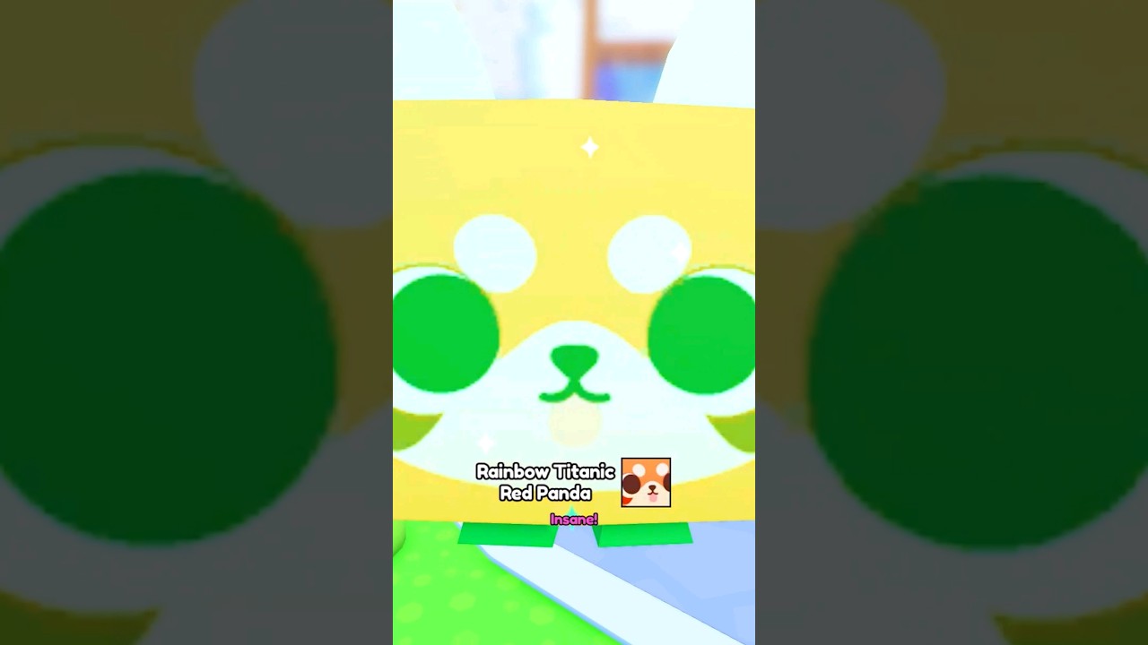 Я вылупил радужного питомца-титаника в Pet Simulator 99