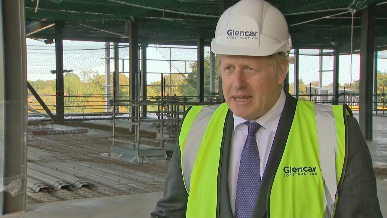 Boris Johnson admits UK 'seeing a second wave coming in'