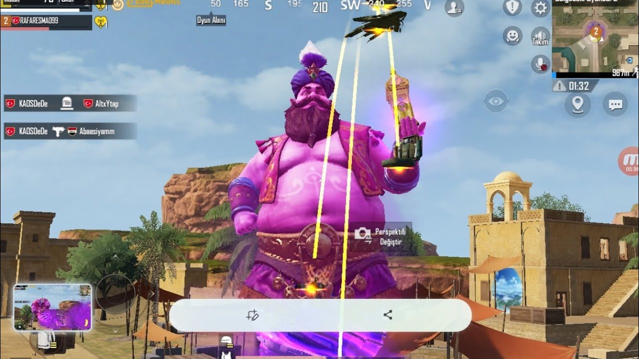 Yine pubg mobile