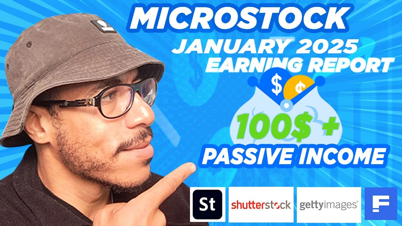 January 2025 Microstock Contributor Earnings Breakdown: Adobe, Shutterstock, Getty Images & Freepik
