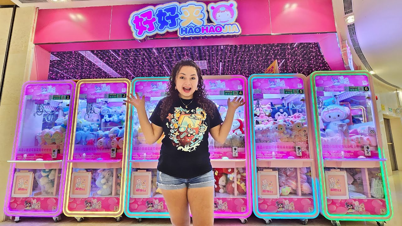 What I won with $7 from this Claw Machine Arcade!