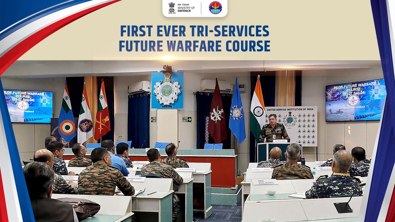 Exclusive | Top Military Officers Share Insights On The Maiden Tri-Services Future Warfare Course