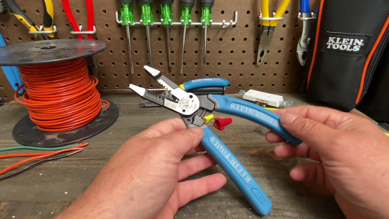 How to use the Klein Heavy Duty Wire Stripper