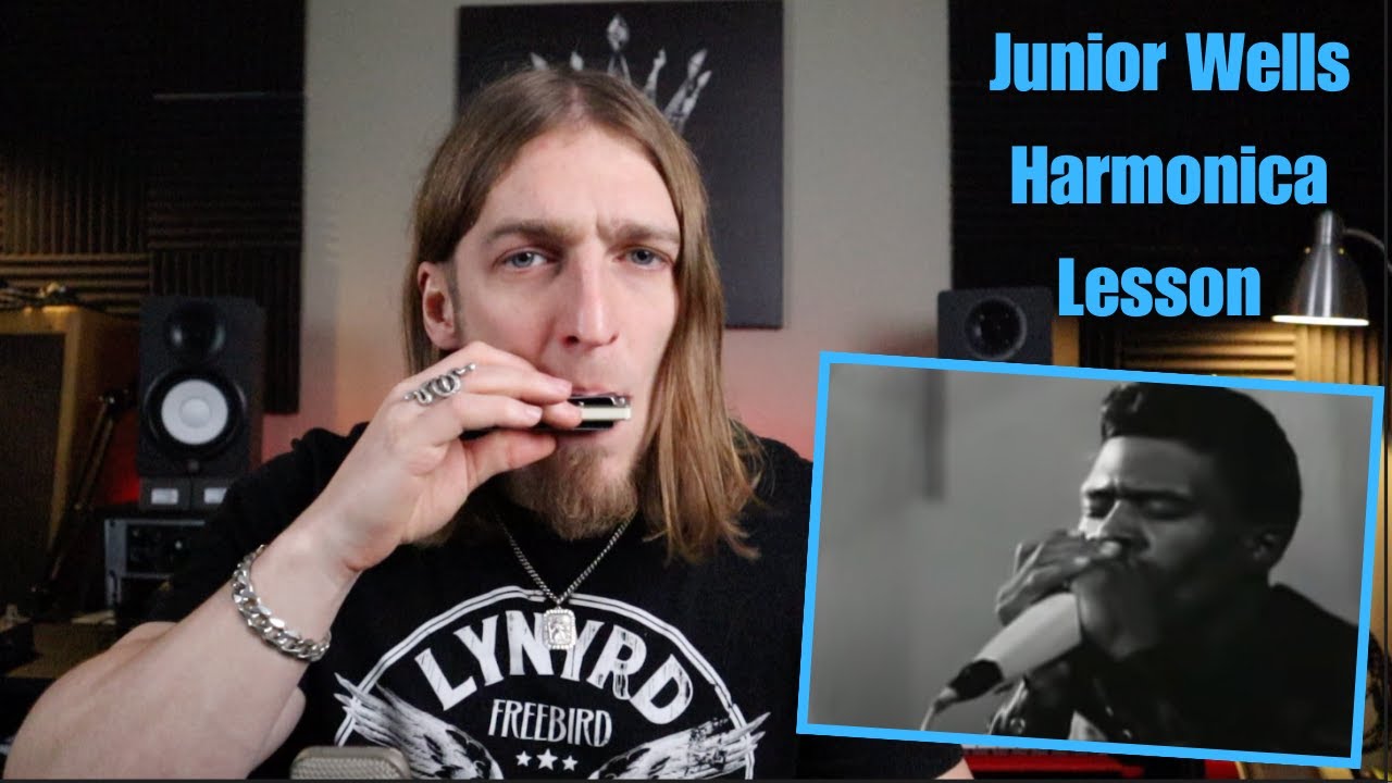 Junior Wells - Blues Harmonica Lesson (Hoodoo Man Blues)