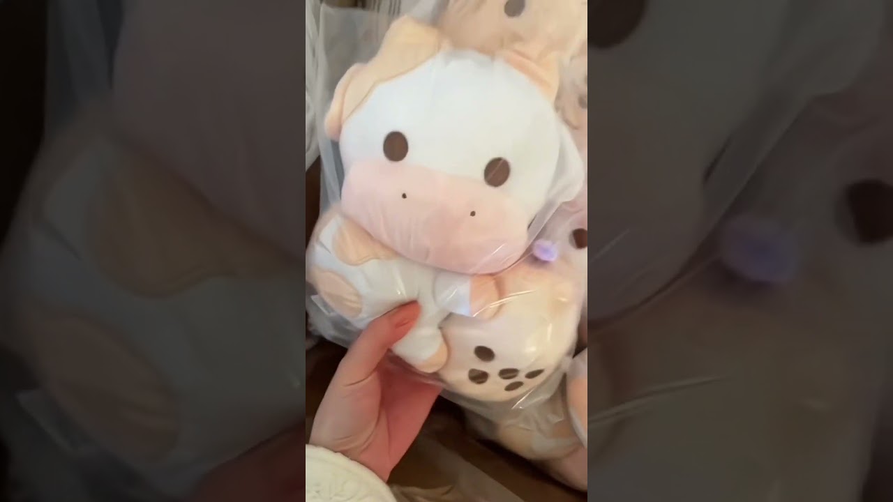 Which cow plushie would you pick? 🐮💗#shorts #cute #plushies #kawaii #aesthetic
