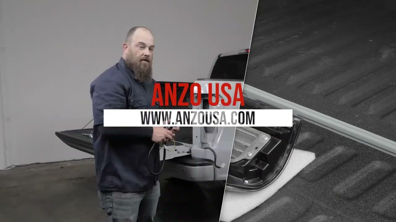 Задние светодиодные фонари Anzo USA для Ford Ranger 2019-2023 с последовательным включением указа...
