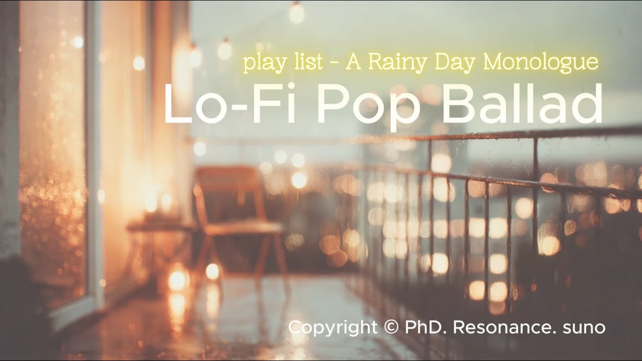 Simply, Rain | Background Playlist — Quiet Lo-Fi Ballad for Deep Sleep & Rest (3H)
