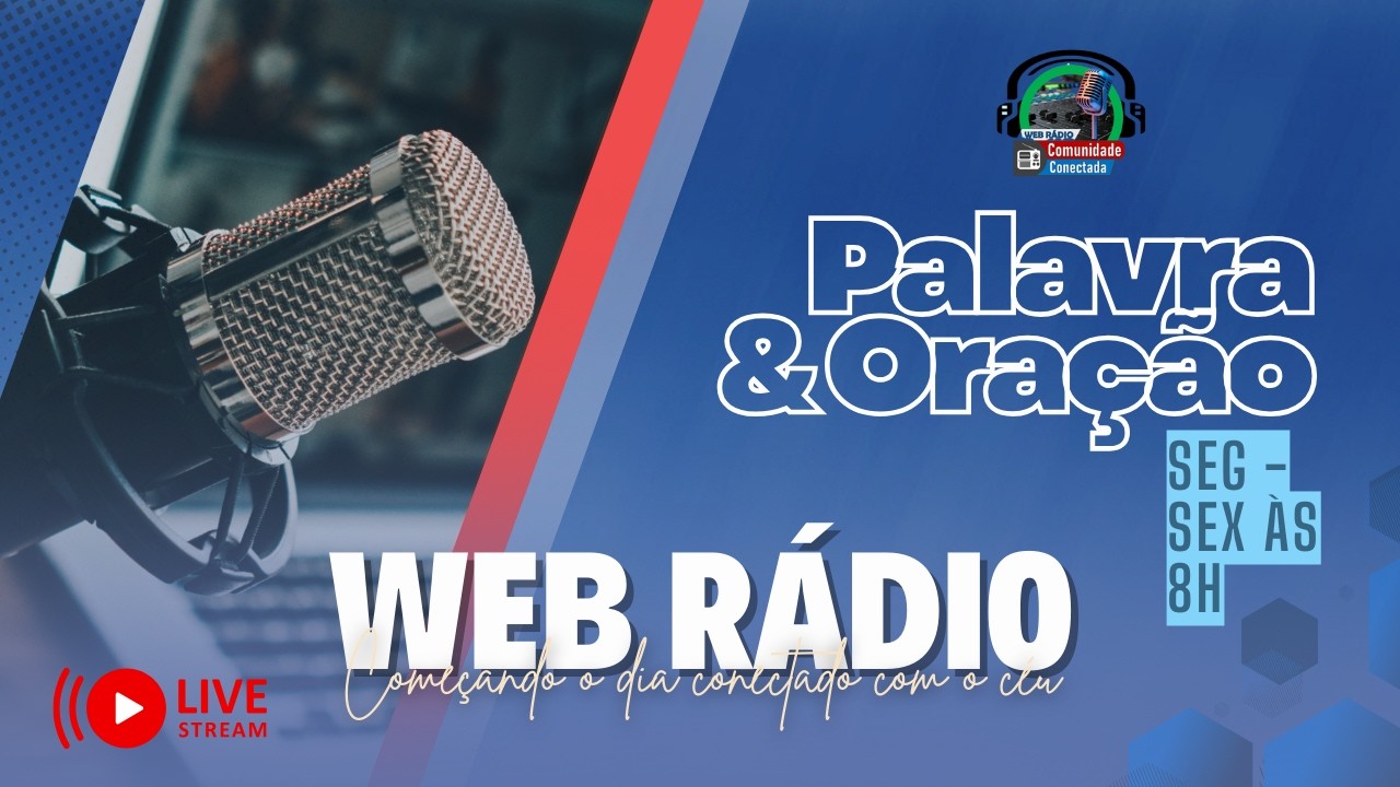 #3️⃣9️⃣7️⃣WEB RÁDIO | Conectados com o céu | Quarta-Feira 11/03/2026