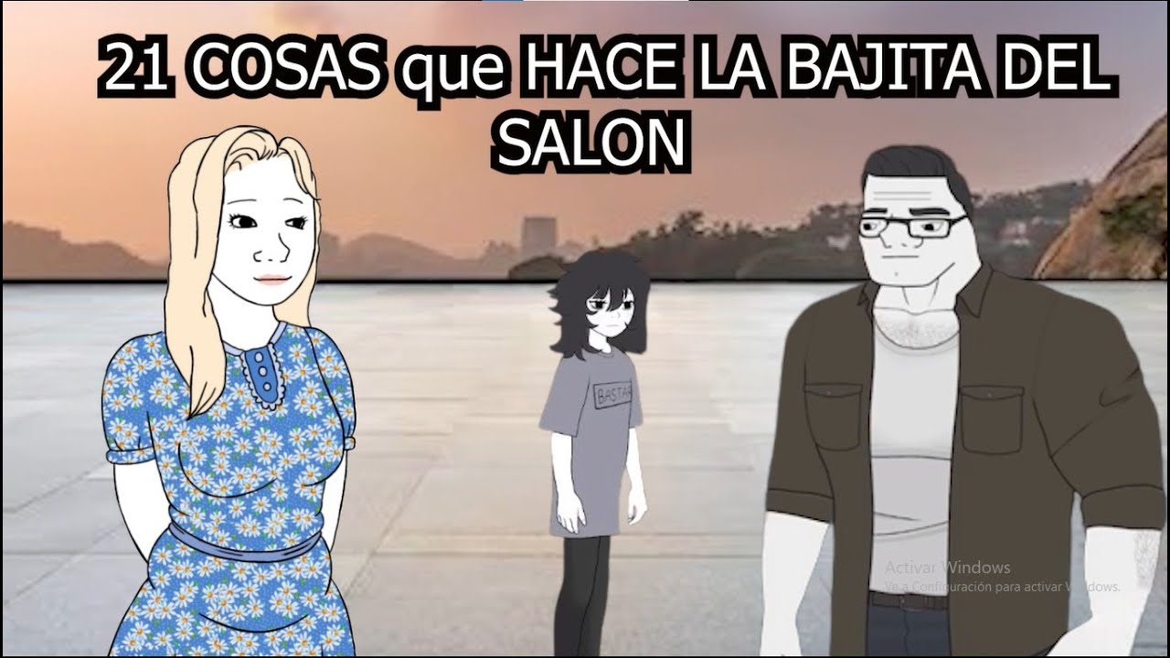25 COSAS que HACE LA BAJITA DEL SALON