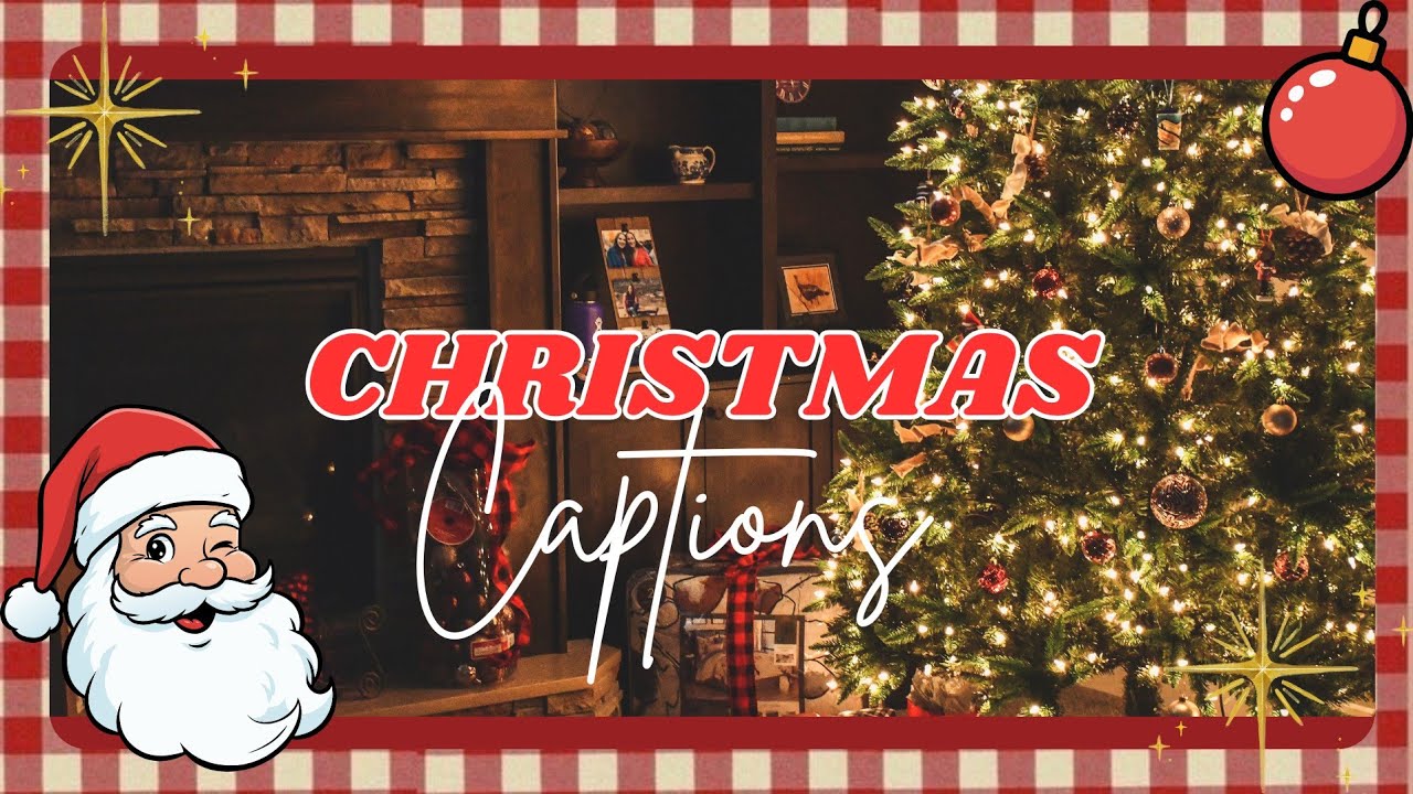 40+ Short Christmas Captions for Instagram 🎄 + Tips to Host a *perfect* CHRISTMAS PARTY 🎉