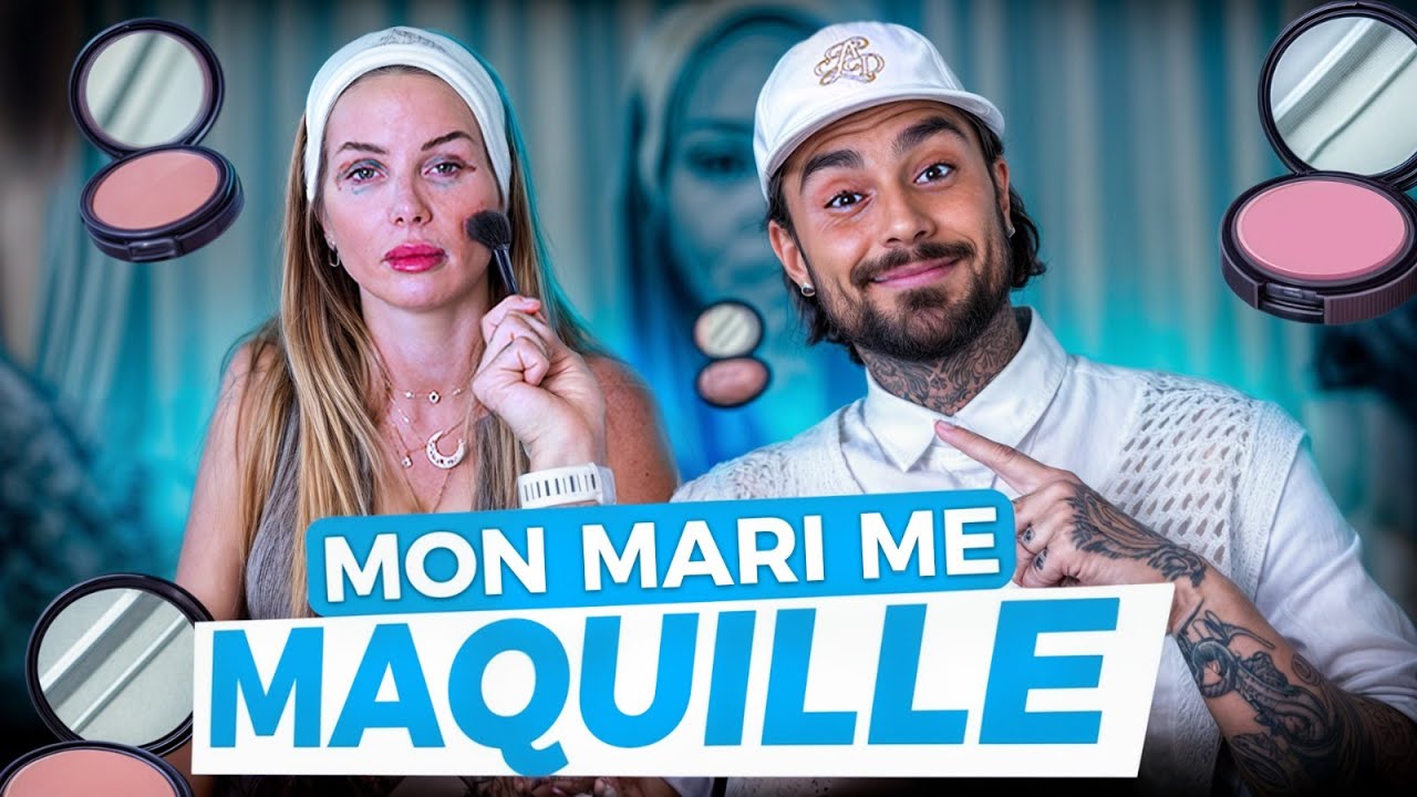 MON MARI ME MAQUILLE 💄😂 | LE RÉSULTAT EST ...