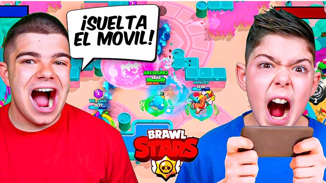 DECIDO LA PARTIDA DE MI HERMANO en BRAWL STARS!