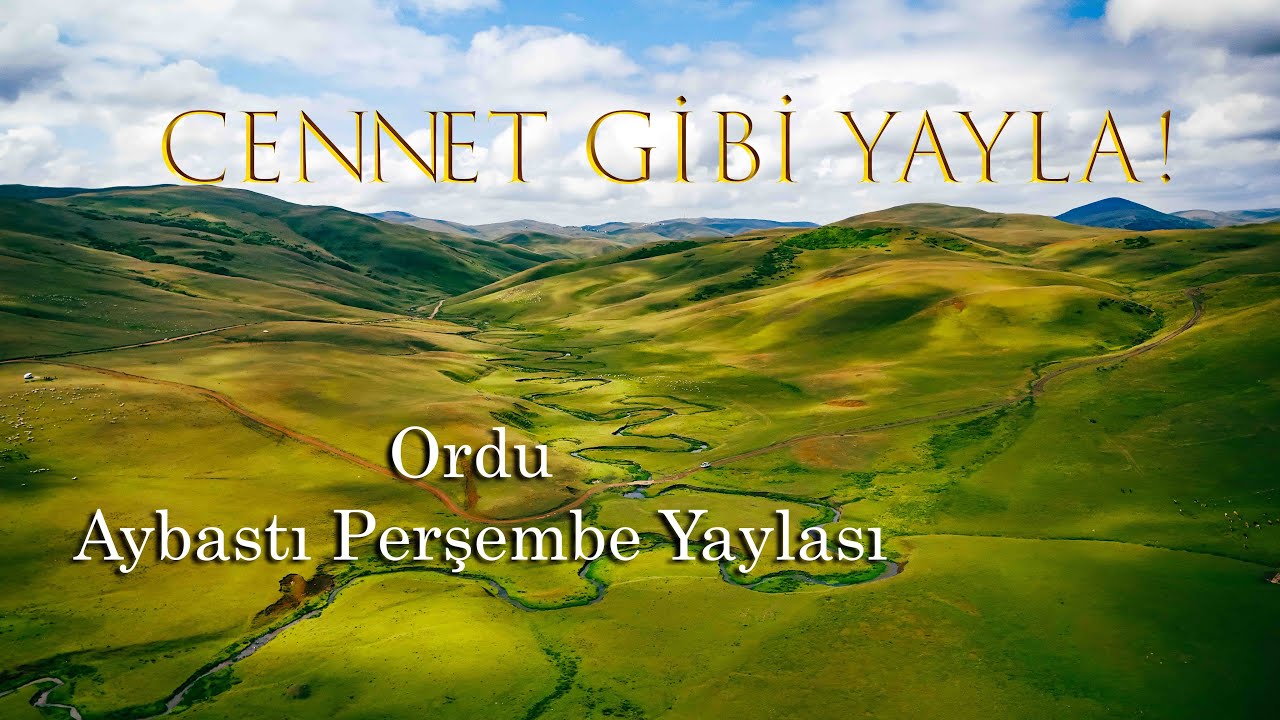 Ordu - Aybastı Perşembe Yaylası | Karadeniz’in Zirvesinde Doğayla Buluşma 4K