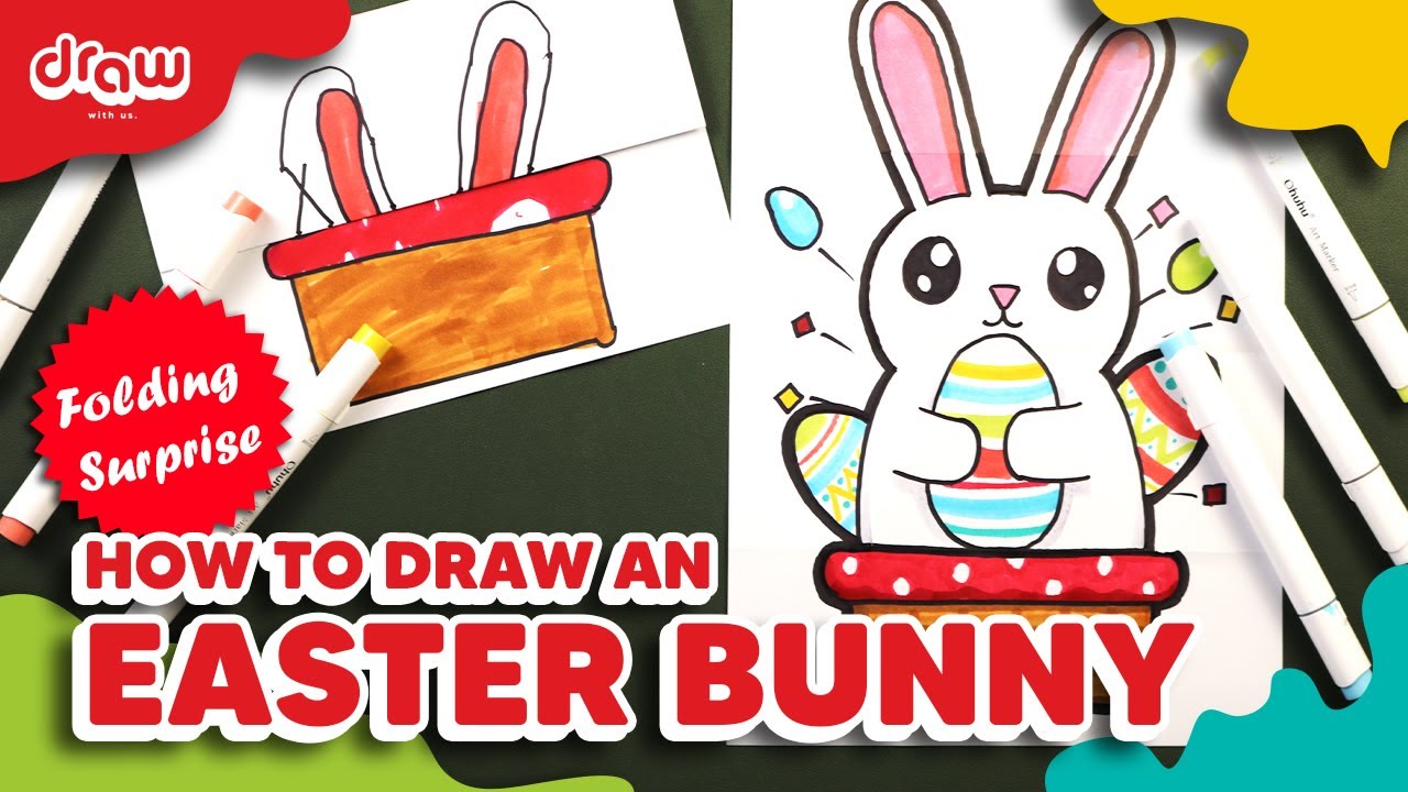 How To Draw an Easter Bunny