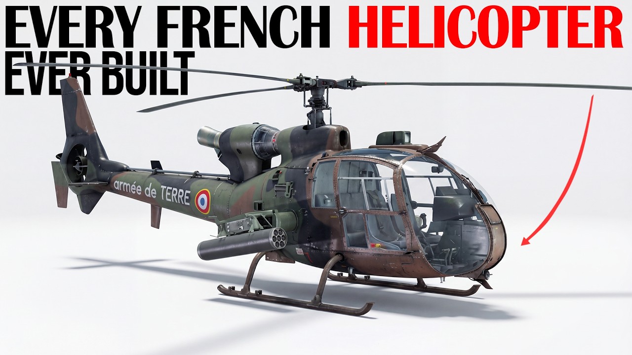 Every French Military Helicopter Ever Built