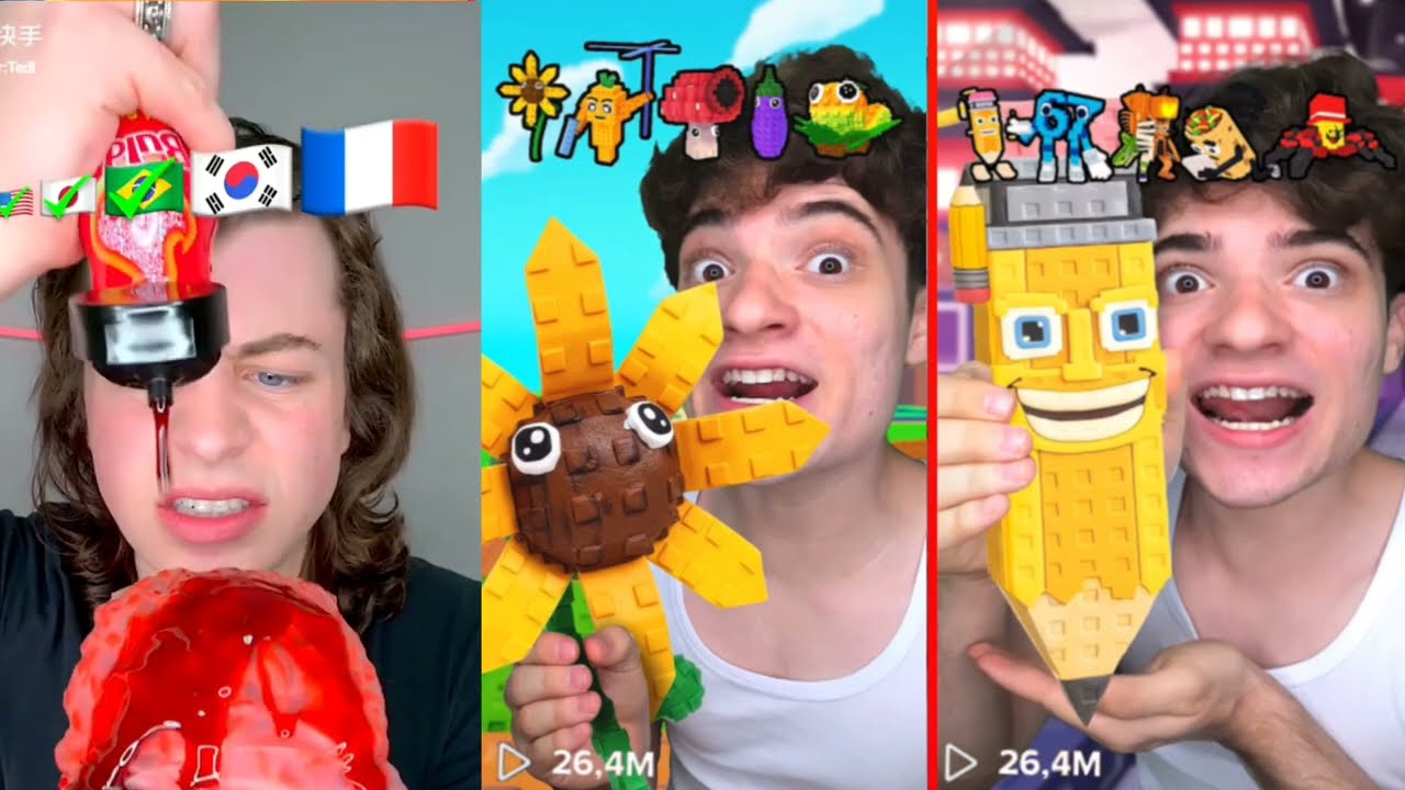 USA Viral Challenge! 😱 Which LEGO Item Is the BEST? 🍟🌻✏️