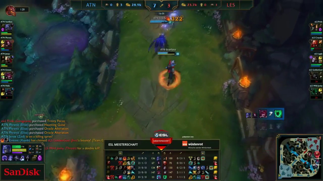 ALTERNATE aTTaX vs. ELS Clip #2 (League of Legends)